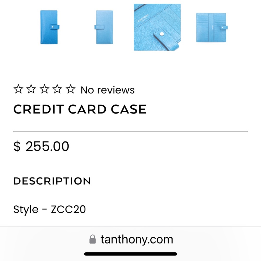 T Anthony New York credit card and cell phone case